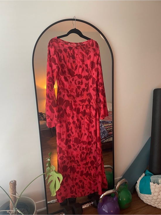 Vintage Dresses & Skirts - floral mesh long dress
